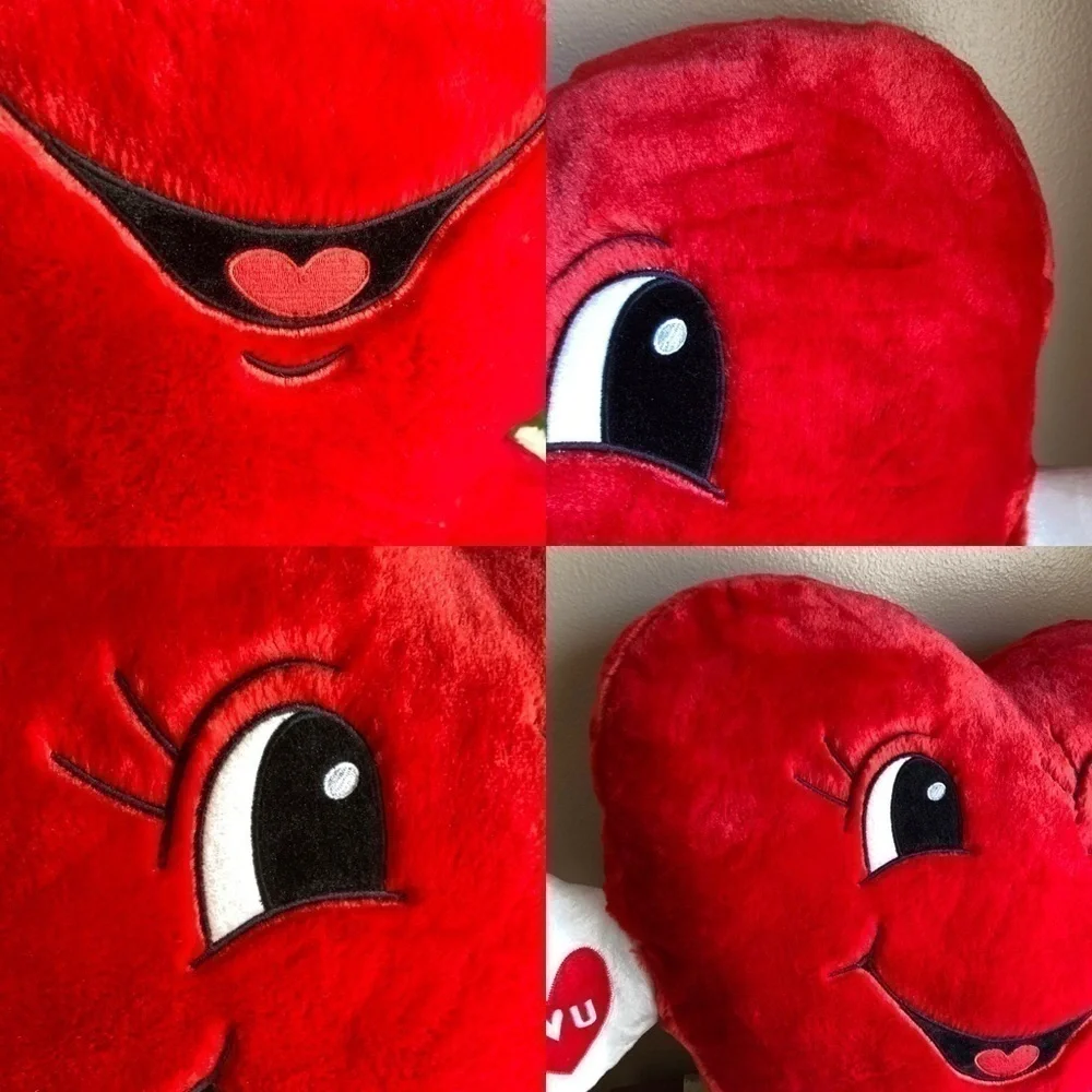 Dan Dee vintage jumbo open arms Heart plush
